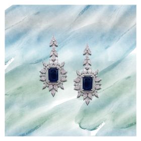 BOURJOIS SAPPHIRE EARRING