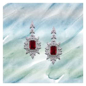 BOURJOIS RUBY EARRING